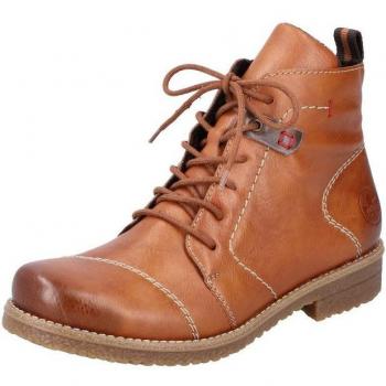 Rieker Steppnaht Schnürstiefelette