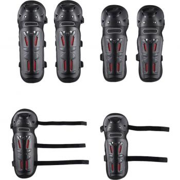 4-Piece Moto Safety Gear: Knee & Elbow Protection