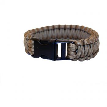 Bracelet de survie BCB Adventure coyote