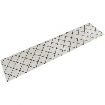 Square Velvet Kitchen Rug 60x300 cm Washable