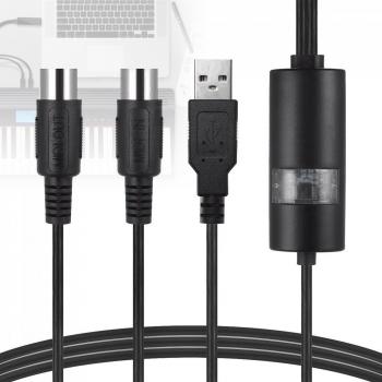 USB to MIDI Cable for Electric Piano