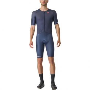 Castelli Sanremo BTW Mono de Ciclismo Corto Azul Oscuro