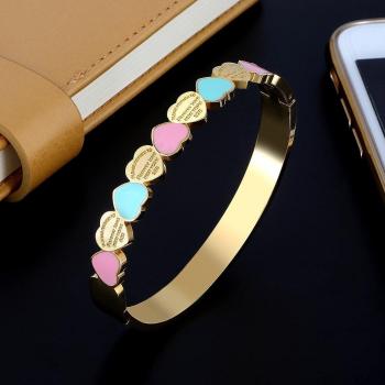 Stainless Steel Sweetheart Wristband for Women