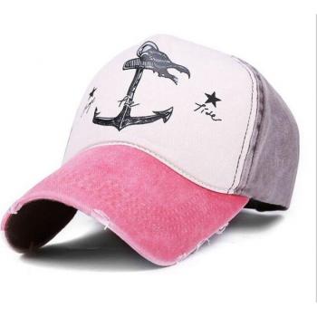 Stylische Denim Cap mit 5 Farben und gesticktem Logo für Männer, Frauen, Jungen und Mädchen