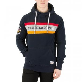 Superdry Trophy Hoodie Herren, Marineblau, Medium