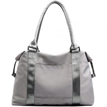 Bolso Grande de Ocio con Toque Rosa