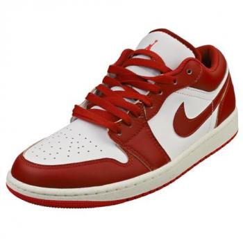 Jordan 1 Low SE Bianco‑Rosso Uomo 44