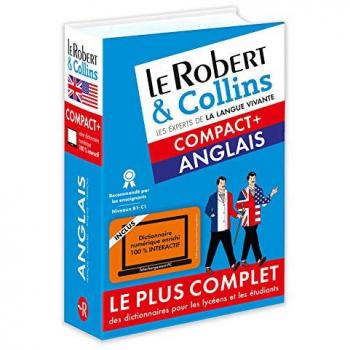 Le Robert & Collins compact + français-anglais et anglais-français : Nouvelle édition bimédia