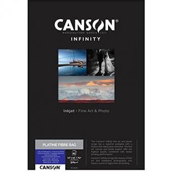 CANSON INFINITY Fotopapier , Platine Fibre Rag, , 310 g/qm,A3+