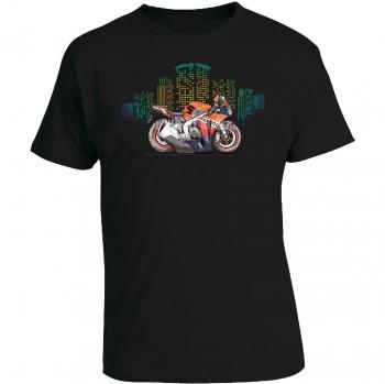 Repsol CBR 1000 Cartoon Moto Tee – Black Large – KoolArt Edition