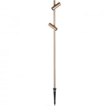 LED Ground Spike Light, Juncus 2 – Brown 3000K