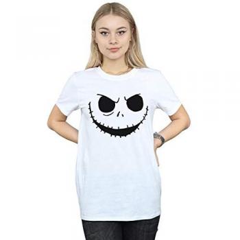 T‑shirt lungo Jack’s Face, Disney: Nightmare Before Christmas