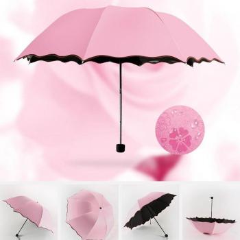 Dual Layer Black Glue Inverted Umbrella