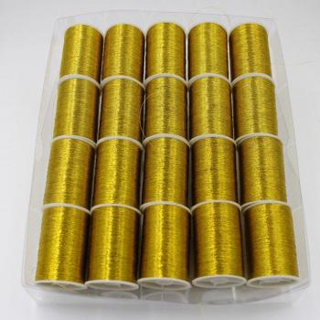 Shimmering Embroidery Thread Spool for Cross-Stitch