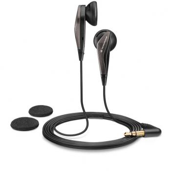 MX 375 Black Dynamic Earphones