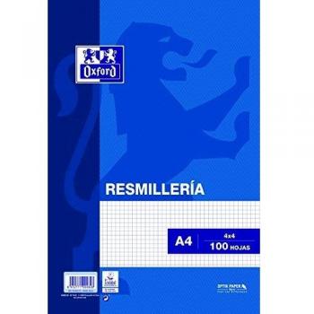 Papel Oxford Classic resmillería A4 90 gr 4x4 100 hojas