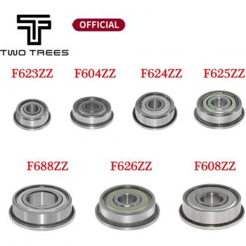 3D Printer Flange Ball Bearings Set (4pcs: F604ZZ, F623ZZ, F624ZZ, F625ZZ, F626ZZ, F688ZZ)