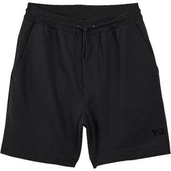 Black French Terry Jogger Bermuda Shorts