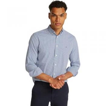 Camisa Estampada de Corte Regular para Hombre Tommy Hilfiger