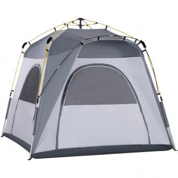 Outsunny 4 Person Automatic Camping Tent