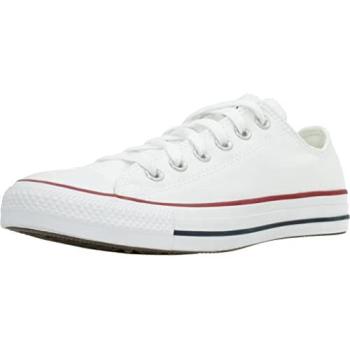 Converse Chuck Taylor All Star Classic Low Top 42 Cotone Bianco