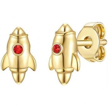 Gold Sterling Silver Earrings for Kids