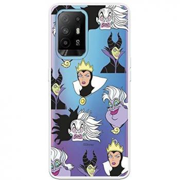 Custodia Trasparente Disney Villains per Oppo A9 5G