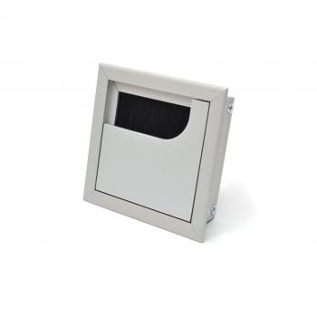 Desk Table Square Grommet Hub