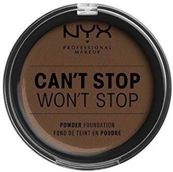 NYX Professional Makeup „Can’t Stop/Won’t Stop“ Deckkraft-Puder – Matte Textur, Anti‑Glanz, Dauerhaftigkeit, Vegan, Ton: Deep Cool