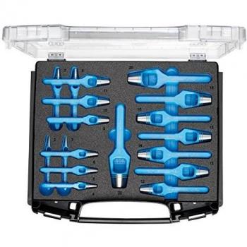GEDORE 18-Piece Hollow Punch Set 2-22mm in i-BOXX 72