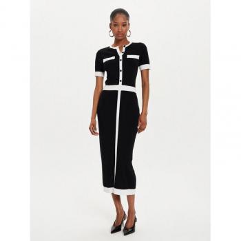 Abito Elegante Karl Lagerfeld Maglia Classic Nero/Bianco