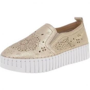 BERNIE MEV TW Amity-Luxus Sneaker Gold