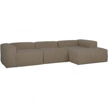 Decowood “Montaña” Sofá 3 Módulos + Chaise Longue