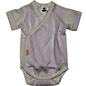 Body Interlock Manica Corta Incrociato Tencel Bianco Taglia 0