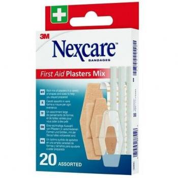 Nexcare Erste-Hilfe-Pflaster-Mix-Verbände x20