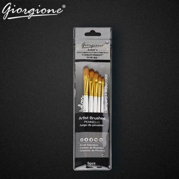 Giorgione 5-teiliges Pinselset für Künstler