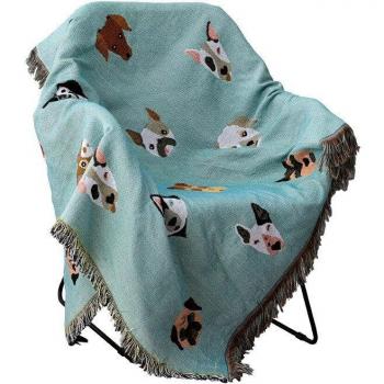 Hippie Dog Travel Bedspread