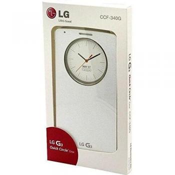 LG RapidCharge Folio Case with Circular Wireless Pad – White