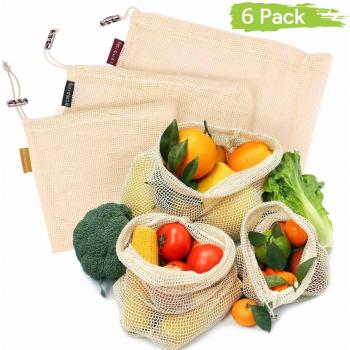 Oladwolf Zero‑Waste Gemüsenetz – BPA‑frei, Waschbar