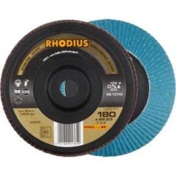 Rhodius Schleifmittel LSZ P1 180 x 22,23 mm K80 für Edelstahl