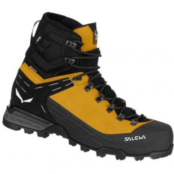 Gold/Black Salewa Ortles Ascent Mid GTX, US 9