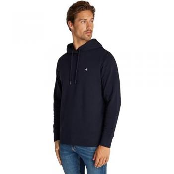 Calvin Klein Blue Cotton Hoodie