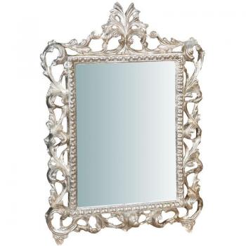 Miroir Décoratif en Bois Effet Vieilli