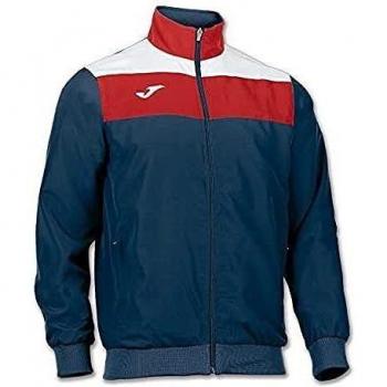 Joma Crew Präsentationsjacke Microtecno Kinder dunkelblau-weiß-rot 168