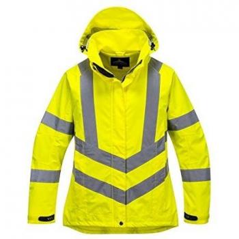 Parka Respirante Femme Portwest Jaune Sécurité Hiver
