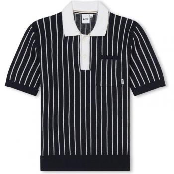BOSS Kidswear Polo de Rayas Juvenil