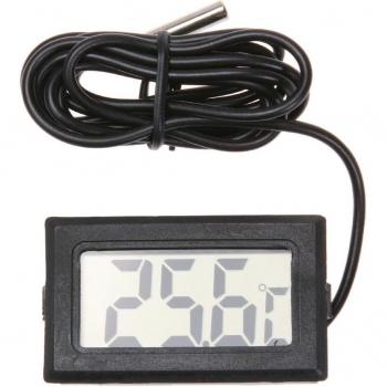 Magnetic Hook Waterproof Digital Thermometer with Temperature and Humidity Sensor