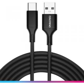 Câble ChargePro USB‑A–USB‑C 3 m – Noir