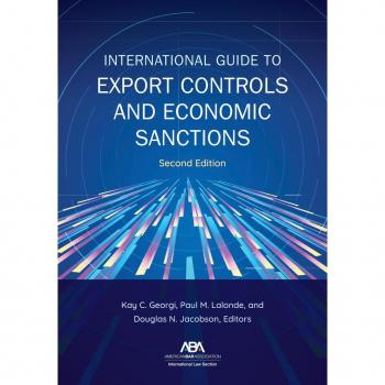 Vitalsource Technologies, Inc. International Guide to Export Controls and Economic Sanctions, Second Edition