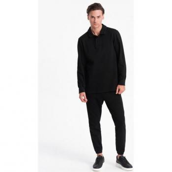 OMBRE Herren Sweatshirt-Set mit Polokragen und Jogginghose